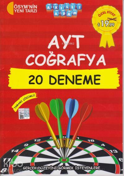Akıllı Adam Ayt Coğrafya 20 Deneme