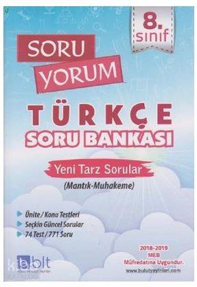 Bulut Eğitim ve Kültür Yayınları Eğitim 8. Sınıf Soru Yorum Din Kültürü ve Ahlak Bilgisi Soru Bankası