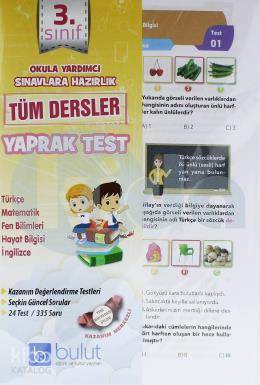 Bulut Eğitim ve Kültür Yayınları Eğitim 3. Sınıf Tüm Dersler Yaprak Test