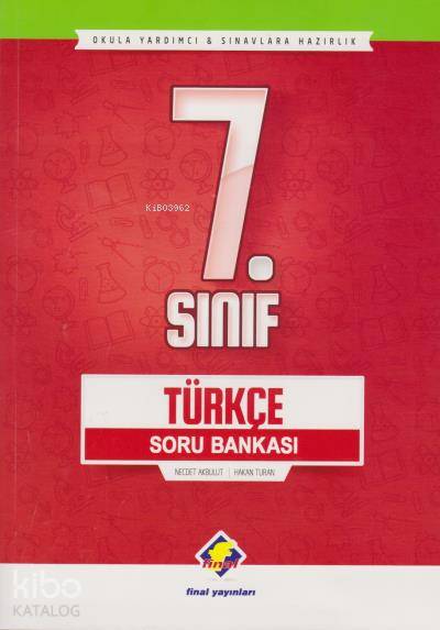 Final Yayınları 7. Sınıf Türkçe Soru Bankası - Yeni