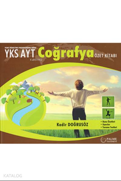 Palme Yayınevi Hazırlık Yks Ayt Coğrafya Özet Kitabı