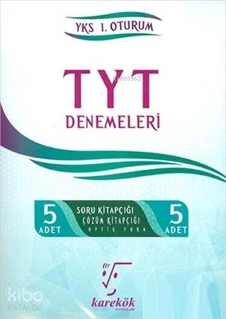 5'li TYT Denemeleri YKS 1. Oturum