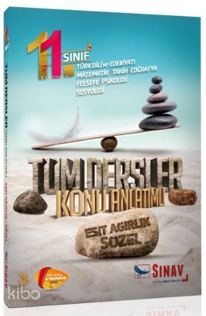Sınav Dergisi Yayınları 11. Sınıf Eşit Ağırlık Sözel Tüm Dersler Konu Anlatımlı Sınav Dergisi