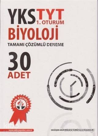 Zafer Yks Tyt Biyoloji Tamamı Çözümlü 30 Lu Deneme 1. Oturum