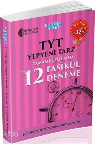 Akıllı Adam Yayınları Tyt Yepyeni Tarz Tamamı Çözümlü 12 Fasikül Deneme