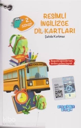 2. Sınıf Resimli İngilizce Dil Kartları