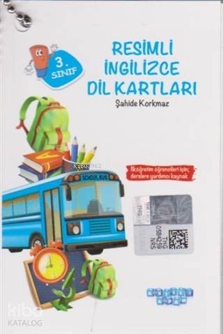 3. Sınıf Resimli İngilizce Dil Kartları