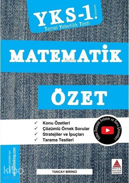Delta Kültür Yayınevi Tyt Matematik Özet