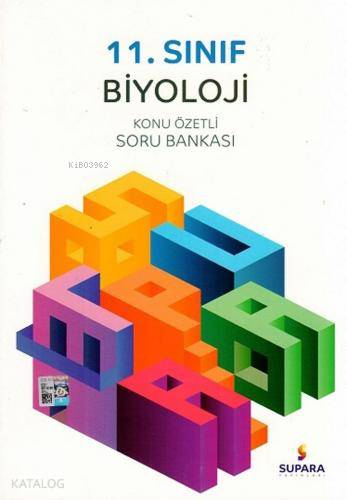 Supara Yayınları 11. Sınıf Biyoloji Konu Özetli Soru Bankası Supara