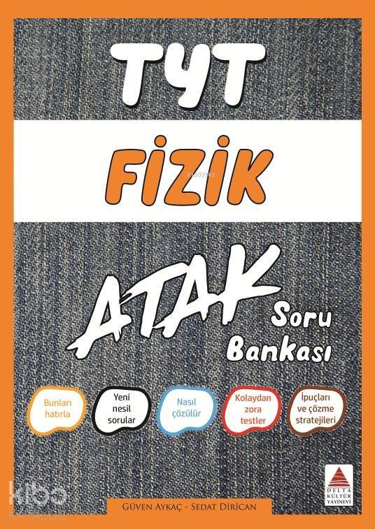 Delta Kültür Yayınları TYT Fizik Atak Soru Bankası Delta Kültür