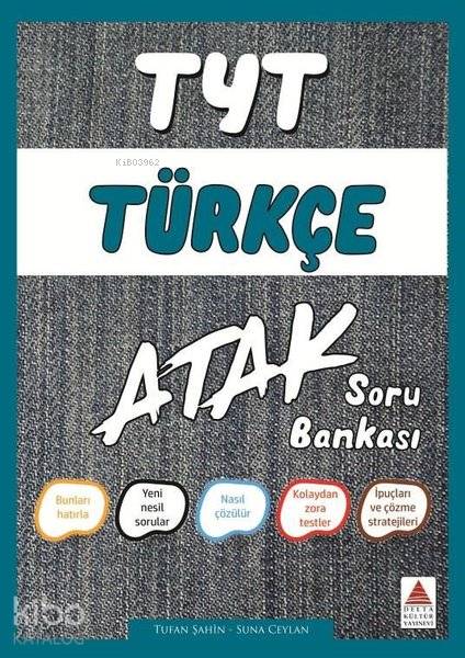 Delta Kültür Yayınevi TYT Türkçe Atak Soru Bankası