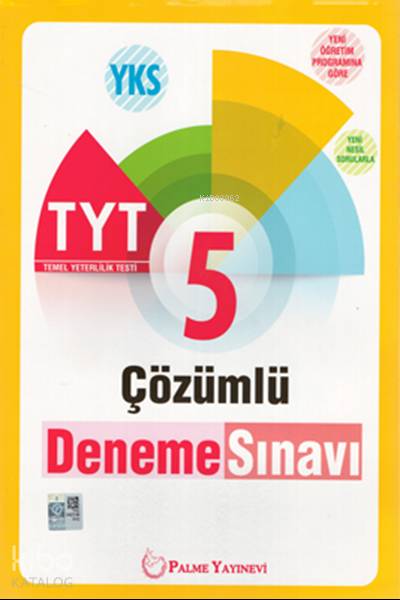 Palme Yayınları TYT Çözümlü 5 Deneme Sınavı Palme