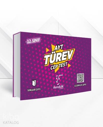 Karekök Yayıncılık AYT Cep Test Türev