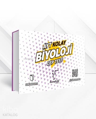 Karekök Yayıncılık AYT Cep Test Biyoloji Kolay