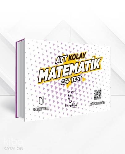 Karekök Yayıncılık AYT Cep Test Matematik Kolay