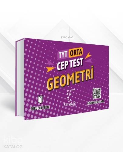 Karekök Yayıncılık TYT Cep Test Geometri Orta