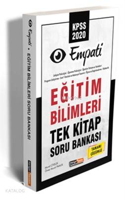 2020 KPSS Eğitim Bilimleri Empati Tek Kitap Tamamı Çözümlü Soru Bankası