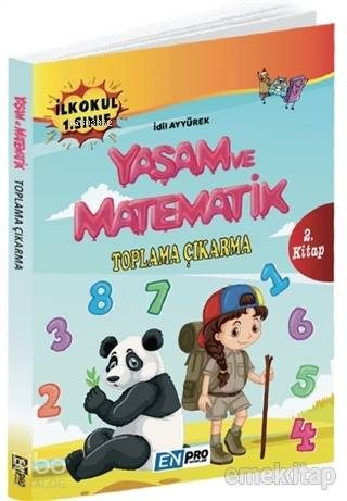 Enpro İlkokul 1. Sınıf 2. Kitap-Toplama Çıkarma-Yaşam Ve Matematik