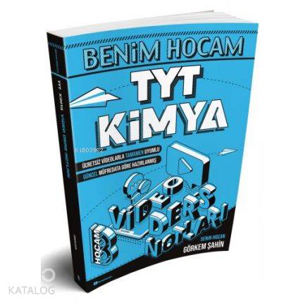 Benim Hocam Yayınları TYT Kimya Video Ders Notları Benim Hocam