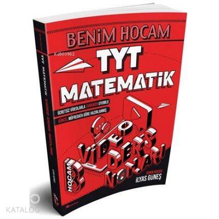 Benim Hocam Yayınları  TYT 2022 Matematik Video Ders Defteri