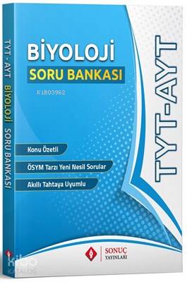 Tyt - Ayt Biyoloji Soru Bankası  Sonuç Yayınları