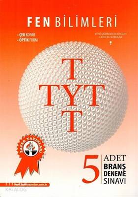 Zafer Tyt 5 Adet Branş Fen Bilimleri Deneme Sınavı