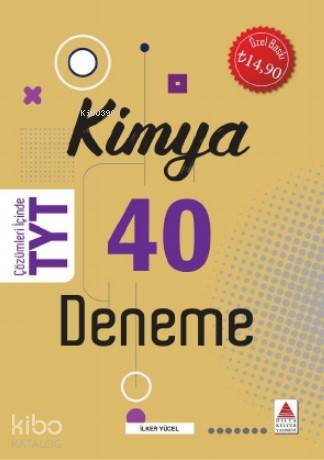 Delta Kültür Yayınevi Delta Tyt Kimya 40 Denemeyeni - İlker Yücel