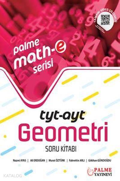 Palme Yayınevi Hazırlık Math-E Serisi Yks Tyt Ayt Geometri Soru Kitabı