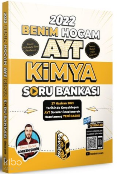 Benim Hocam Yayınları 2022 AYT Kimya Soru Bankası