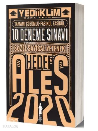Yediiklim Hedef Ales Tam.Çöz Fas.Fas.10 Denem 2020
