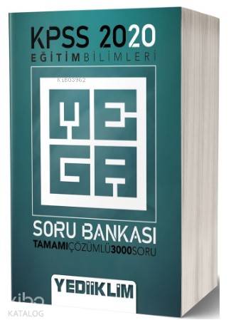 Yediiklim Kpss Eğit.Bil.Tam.Çöz.Mega Soru Ban 2020