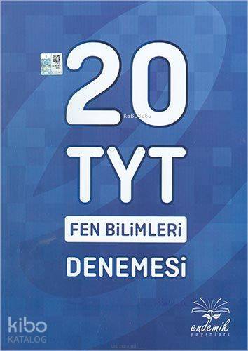 Endemik Yayınları TYT Fen Bilimleri 20 Deneme Endemik