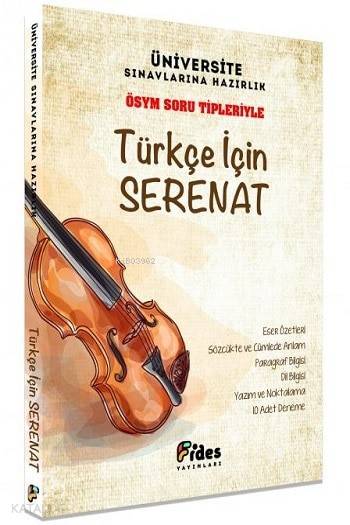 Fides Yayınları ÖSYM Soru Tipleriyle Türkçe İçin Serenat