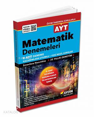 Aydın Yayınları AYT Matematik 8 Deneme - 2020
