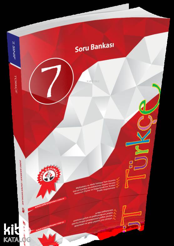 Zafer Yayınları Zafer 7.sınıf Türkçe Soru Bankası