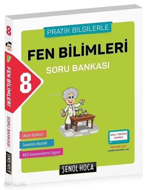 Şenol Hoca Yayınları LGS 8. Sınıf Pratik Bilgilerle Fen Bilimleri Soru Bankası
