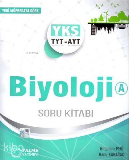 Palme Yayınları TYT AYT Biyoloji A Soru Kitabı Palme