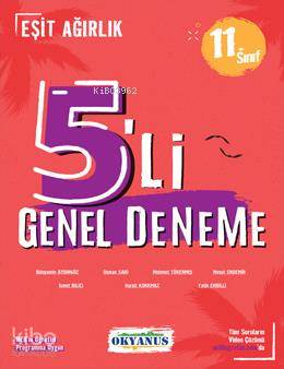 Okyanus Yayınları 11. Sınıf Eşit Ağırlık 5 li Deneme Okyanus