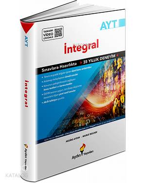 Aydın Yayınları AYT Video Çözümlü Integral Fasikülü