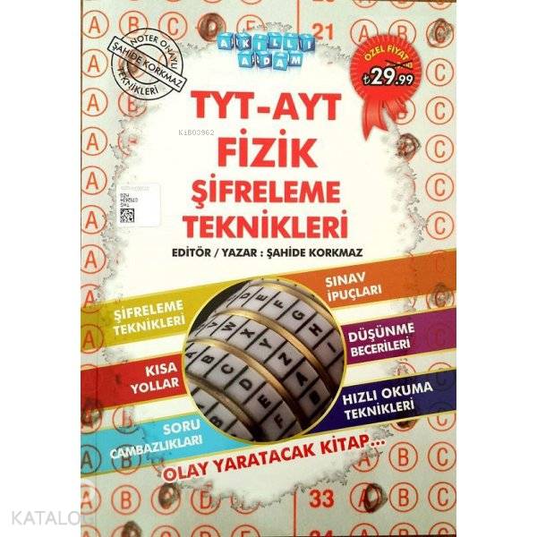 Akıllı Adam Tyt-Ayt Fizik Şifreleme Teknikleri-Yeni - Şahide Korkmaz
