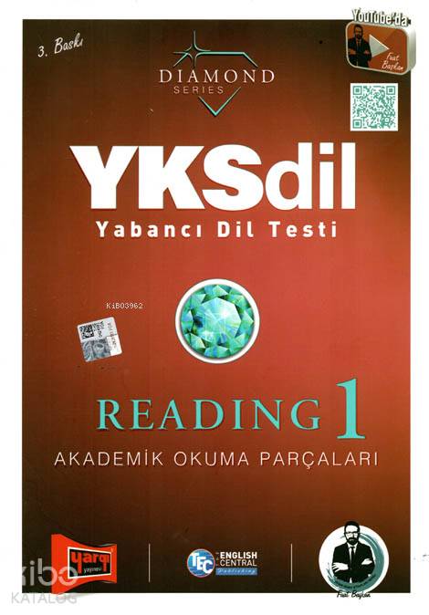 YKSDİL Yabancı Dil Testi Reading-1 Diamond Series