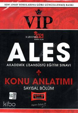Yargı Yayınevi ALES VIP Sayısal – Sözel Bölüm Konu Kitabı Seti (2 Kitap)