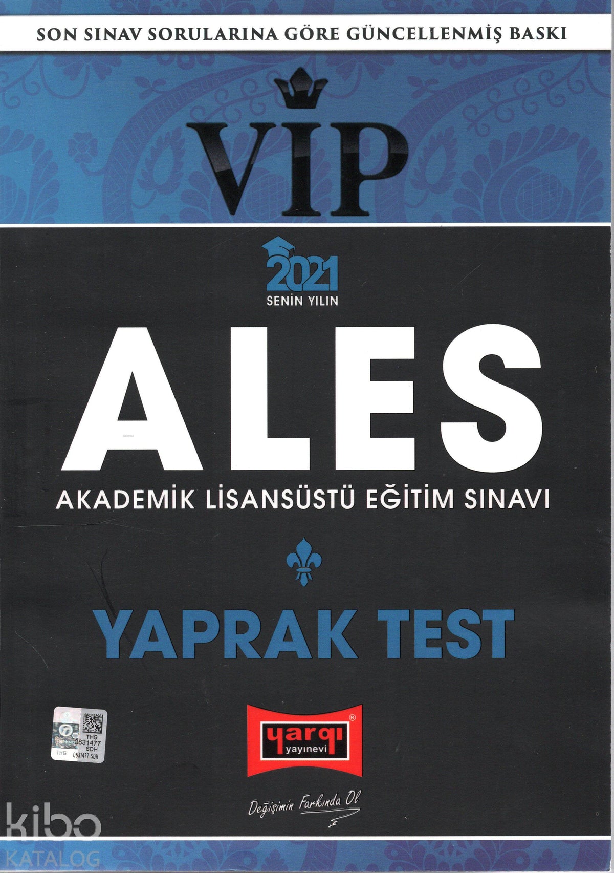 Yargı Yayınevi ALES 2021 VIP Yaprak Test