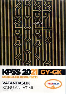 KPSS 2021 GY-GK Konu Anlatımlı Modüler Set
