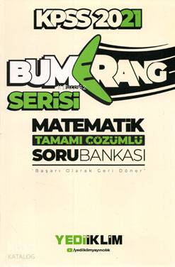 KPSS 2021 Bumerang Serisi Matematik Soru Bankası