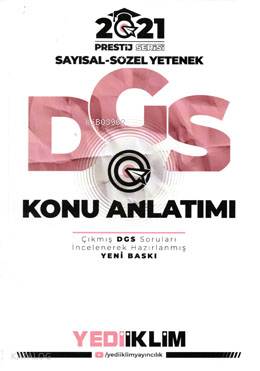 Yediiklim Yayınları Prestij Serisi ALES Sayısal Sözel Yetenek Konu Anlatımı