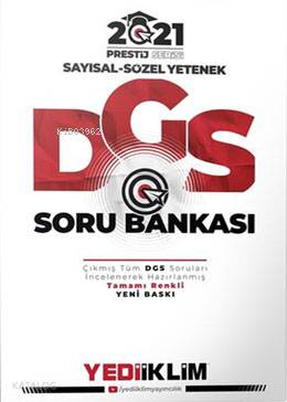 DGS 2021 Prestij Serisi Soru Bankası