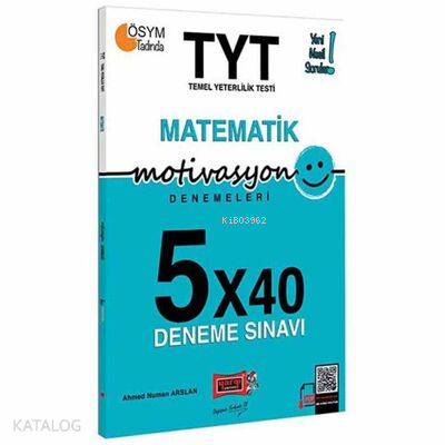 Yargı Yayınevi TYT Motivasyon Matematik 5X40 Deneme Sınavı
