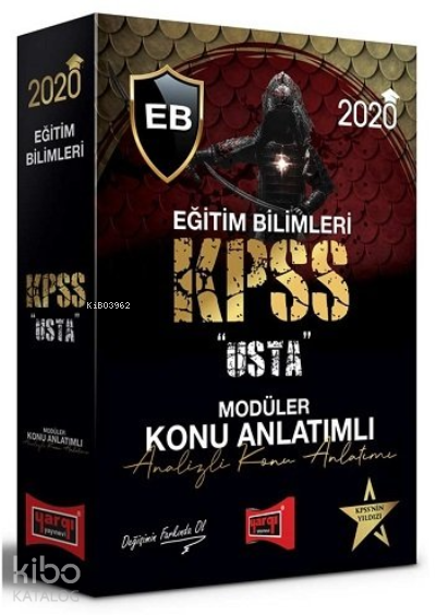 Yargı Yayınevi 2020 KPSS Eğitim Bilimleri Usta Konu Anlatımlı Modüler Set