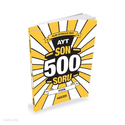 Hız Yayınları AYT Fizik Son 500 Soru